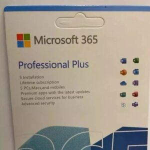 Microsoft Office 365 Permanent  For 5 Devices Mac/Win/Ipad/android QQ2-01024