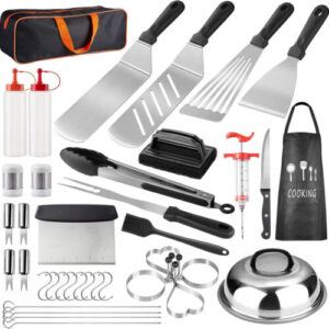 38PCS Griddle Accessories Kit for Outdoor Barbecue Grilling BBQ