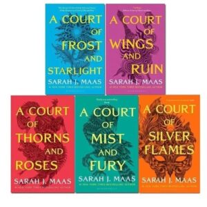 Sarah J. Maas 5 Books Collection Set A Court of Thorns and Roses Series New