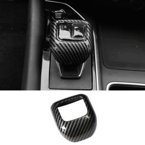 Carbon fiber Car Gear Shift Knob Cover Trim For NISSAN PATHFINDER 2022-2025