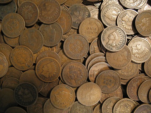 π₯ INDIAN HEAD CENT PENNY COLLECTION 1858-1909 OLD OREGON ESTATE SALE LOT π₯