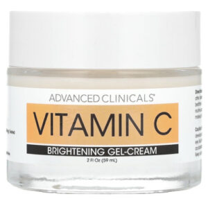 Vitamin C, Brightening Gel-Cream, 2 fl oz (59 ml)