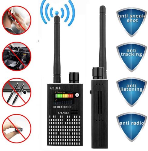 Bug signal detector portable Anti-Spy wireless Amplification RF Detector Gadgets
