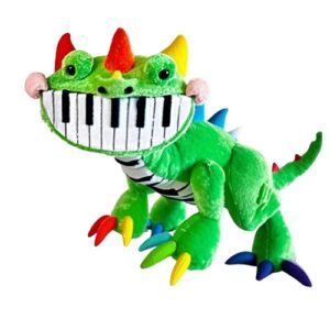 New 25CM Pianosaurus Plush Bobby Playtime 4 Game Piano Dinosaur Toy Doll