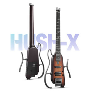 🎸 Donner HUSH-X Electric Guitar SH Pickups Solid Body With Gig Bag Headphones