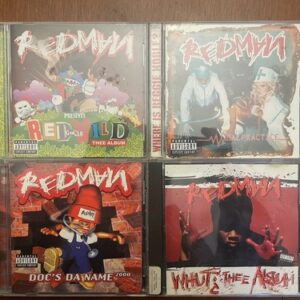 Lot of 4 Redman CD’s - Whut Thee Album - Doc’s Da Name 2000 - Red Gone Wild etc