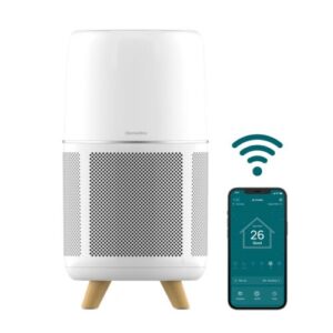 Homedics Smart HEPA Air Purifier | 1769 Sq Ft | Alexa & Google | Quiet & Sleek
