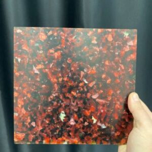 Plexiglas Plate Made in the USSR in the 60s for Handmade Products Prison Art.