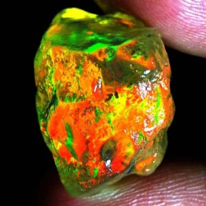 Ethiopian Opal Jumbo Flashing Untreated Natural Rough For Necklace DP37