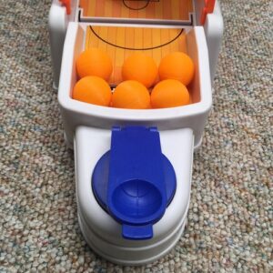 Hot Hoops Tabletop Basketball Toy Game REPLACEMENT Set of 6 Plastic Balls (4 2)