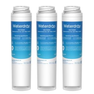 Waterdrop GSWF Refrigerator Water Filter,replacement for GE® GSWF, 3 Filters