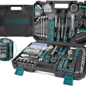 Home Tool Kit 257-PCs Household Basic Repair Tool Set Hand Mechanic's Tool Set