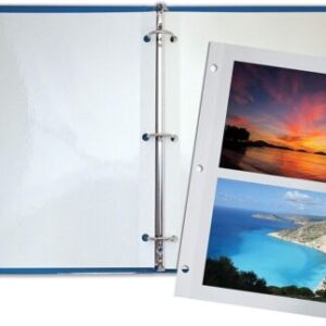Office Products 100 Count Photo Mounting Sheets 11 x 9 Inches Double-Sided 3-...