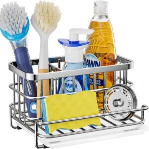 HapiRm Kitchen Sink Organizer, SUS304 Stainless Steel Rustproof Multifunctional